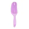 Peine Hueco Jiamei para Masaje y Alisado Peine para Estilismo de Cabello Húmedo y Seco Portátil para el Hogar Peine Pequeño para Niñas Peluquería