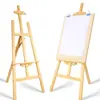 Caballete de bocetos de madera maciza, caballete plegable de madera de 1,5 metros, directo del fabricante, caballete ajustable para tableros de dibujo