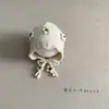 Lindo Sombrero de Flor para Bebé Niña Otoño e Invierno Tejido Protección para Orejas Lana Infantil y Pequeño Princesa con Cordones Sombrero de Palacio
