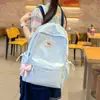 Mochila de Comercio Exterior Niña Escuela Secundaria Estudiante Universitario Linda Estrella Alta Apariencia Nueva Escuela Secundaria Escuela Secundaria Mochila de Gran Capacidad Bolso de Hombro