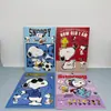Cuaderno A5 Rayado de Dibujos Animados Creativos, Papelería Linda para Estudiantes, Suministros de Oficina, Cuadernos al por Mayor