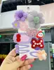 Nuevos Accesorios para el Cabello de Moño para Niños, Pinzas para el Cabello de Felpa Color Café con Leche, Pinzas Laterales Lindas para Niñas, Accesorios para el Flequillo