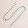 Colgante de jade fino hecho a mano para mujer, hebilla de seguridad, cadena de clavícula, cordón, cuerda de joyería de jade de cera de abeja de cristal, venta al por mayor