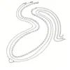 Accesorios transfronterizos de gran venta en Europa y América: accesorio de cintura de moda con lentejuelas sexy en capas con corazón de pedrería y cadena de metal para mujer