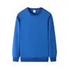 Sudadera con cuello redondo extragrande de estilo americano de calle para hombre y mujer, nuevo top versátil de color liso para primavera y otoño 2026