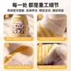 Roupas para Cachorro Outono e Inverno Listrado de Desenho Animado Suéter com Gola Comprida À Prova de Frio e Quente Roupas para Gato Roupas de Duas Pernas para Pet Teddy