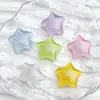 Gelo Transparente Glitter Fino Estrela de Cinco Pontas Resina DIY Cola Cremosa Grampo de Cabelo Grampo de Cabelo Capa de Celular Adesivo para Copo d'Água Porta-Cartão Material Decorativo