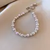 Pulsera de diamantes cuadrados, diseño elegante y moderno de la marca coreana Flu, pulsera delicada y con sentido de la moda, pulsera de celebridades de Internet, recién llegada para mujeres.
