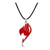 Serie de Anime Nueva Transfronteriza Fairy Tail Colgante de Aleación Collar Serie de Dibujos Animados Esmalte Colgante Venta al por Mayor