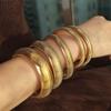 Moda estilo europeo y americano moda pulsera de superficie ancha de acero de titanio personalidad moda pulsera a juego de colores hueso de serpiente elástico Nuevo