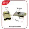 Dinghui fivela fornecimento M6 aço inoxidável rosqueado junta placa de licença clipe porca base J144