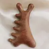 Pente de sândalo multifuncional 4 em 1 para queda de cabelo, desobstrução de meridianos, massageador de couro cabeludo, artefato para rosto e olhos