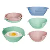 Cesta de Fermentación de Pan Transfronteriza, Cesta de Fermentación Redonda de Acero Inoxidable y Silicona, Plegable y Portátil, Se Puede Usar en el Microondas, Haciendo el Horno Multifuncional