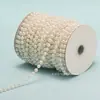 Cadena de perlas para bodas, hilo de perlas artificiales, cortina de perlas, materiales de decoración para escenarios de bodas