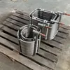 Evaporador de Bobina de Aço Inoxidável Tubo de Titânio Feito Sob Medida 304 316l Curvatura de Bobina Bobina de Mosquito Copo de Bobina Evaporação de Águas Residuais Troca de Calor