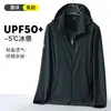 2026 Nueva Chaqueta Fina de Piel para Verano Protección UV Ropa de Protección Solar para Mujeres, Chaqueta Elástica Transpirable de Protección Solar para Hombres
