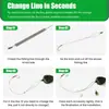 Conector Rápido para Línea de Pesca Feide Especial para Pesca de Carpas Europeas Grupo de Pesca Accesorios Fabricante Directo Conector Pequeño