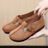Zapatos casuales para mujer estilo Birkenstock, todo incluido, retro, nueva colección de otoño, ligeros y cómodos, slip-on, versátiles para mujer
