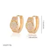Jóias da Moda Novo Design Variedade Ouro Brincos de Zircônia Femininos Jóias Brincos de Zircônio Femininos Brincos
