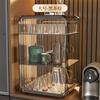 Estante de Almacenamiento de Tazas a Prueba de Polvo Lujo Ligero Alto Valor Apilable Transparente Sala de Estar Oficina Escritorio Gabinete Soporte para Tazas