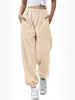 Pantalones Jogger de Moda Casual Cómodos Unisex Color Sólido Forrados de Felpa, Novedad Primavera y Otoño Transfronterizos Amazon