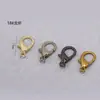 Accesorios Dorados Hechos a Mano en Stock Cierre de Langosta de Aleación de Zinc Accesorios para Cierre de Pulsera y Collar Clips Metálicos de Unión
