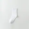 Calcetines Personalizados para Hombres y Mujeres, Calcetines de Algodón de Caña Media, Grado 7A Antibacterianos, Resistentes al Olor, Absorbentes de Sudor, Negro Clásico, Blanco, Gris, Deportivos, Industria de Calcetines de Zhuji