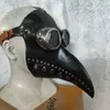 Máscara Steampunk de Pico Largo Accesorios Medievales Góticos Cos Halloween Doctor de la Peste con Pico