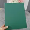 Pasta com Encadernação em Espiral, Capa Dura em Couro, Formato A4, com Folhas Soltas, em Estoque, Livro para Armazenamento de Amostras de Tecido com 3 Furos, Livro de Amostras de Cartões Coloridos, Livro de Amostras de Tecido em Branco