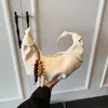 Bolso tipo empanada de diseño retro de nicho transfronterizo, bolso cruzado moderno para el día a día, bolso de hombro único a la moda, bolso de cuerno para debajo del brazo