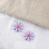Acessórios de joias DIY resina flor fresca simples Margarida cinto pendente de orelha brincos material para brincos pingente pingente pingente pingente