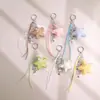 Llavero de pentagrama de colores pastel, lindo y versátil, adecuado para colgar en mochilas, cadenas de teléfono y bolsos, nuevo accesorio de moda
