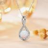 [Collar de Plata de Ley S925] Regalo para Novia en Cumpleaños o Día de San Valentín, Cadena para Clavícula de los Doce Signos del Zodiaco, Venta al por Mayor Transfronteriza