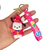 Colección Sanrio Nuevo Estilo Coreano Lindo Bolso Kulomi Merlot Llavero Colgante Creativo de Dibujos Animados