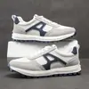 Zapatillas de Otoño Nuevas para Hombre de Cuero Genuino con Suela Suave, Piel de Vaca de Primera Capa, Zapatos de Negocios Casual de Alta Calidad para el Trabajo