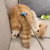 Rascador para Mascotas con Picazón, Palo Extensible de Mango Largo para Gatos, No Lastima la Piel, Masajeador Cómodo, Artefacto para Rascar, Juguete para Aseo de Gatos y Perros