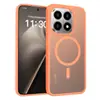 Adecuado para Uso en el Extranjero Xiaomi 15t Funda Magnética para Teléfono Tacto de Piel Semitransparente Anticaídas Mate de Negocios 17Pro Funda Protectora Venta al por Mayor