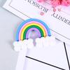 Argila Macia Arco-Íris DIY Arco-Íris Artesanal DIY Bijuterias Arco-Íris DIY Acessórios Grampo de Cabelo DIY Cola Creme Pequenos Acessórios