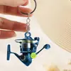 Acessórios decorativos, pingentes de carro, pingentes de chave de pesca em acrílico em estoque, chaveiros de bolsa, atacado plano