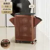 Cesta de ropa sucia dividida para uso doméstico, cesta de lavandería de gran capacidad con ruedas, cesta de ropa sucia para baño, cesta de almacenamiento de ropa