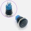 Interruptor de Botón Metálico 12/16/19/22mm Negro Oxidado Autoenclavante Reset Luz LED Inicio Jog Botón de Encendido