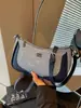 Bolso de Mano de Mezclilla Vintage para Mujer, Nuevo Tendencia Verano 2026 Moda de Nicho Bolso Cruzado Texturizado para el Hombro