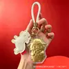 Chaveiro do Ano da Ovelha, "Ovelha Próspera", traz prosperidade instantânea, pingente para celular e bolsa, presente promocional prático para lives e lojas físicas
