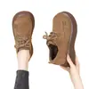 Mocasines de Plataforma 2025 Nuevo Otoño Estilo Birkenstock Suela Gruesa Versátiles de Moda Británica Zapatos para Mujer