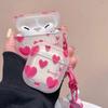 Pó Tela Cheia Amor Adequado para Airpods2/3 Geração Fone de Ouvido Caso Pro2 Capa Protetora Apple Bluetooth Fone de Ouvido Caso Macio