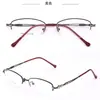 Nuevas Gafas de Negocio para Mujer Montura Media Cepillada Elegantes Versátiles Graduadas Disponibles para Venta al por Mayor y Venta al por Mayor por Lote Mixto