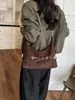 Bolso de Mano Sencillo para el Trayecto Diario de Invierno 2026 Bolso de Hombro Retro de Nicho de Gran Capacidad Bolso Cruzado de Moda Versátil