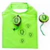 Bolsa de compras portátil ecológica de zanahoria, bolsa tipo chaleco de moda creativa, bolsa de poliéster impermeable con logo imprimible, venta al por mayor