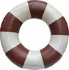 Anillo Inflable Retro para Nadar Anillo Grueso de PVC para Nadar Anillo Rayado para Nadar Salvavidas Infantil Anillo para las Axilas Anillo para Nadar para Adultos