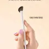 Brocha Biselada para Iluminador, Brocha para Contorno de Maquillaje, Brocha Biselada Media en Forma de Abanico para Sombras de Nariz, Herramientas de Belleza en Stock